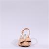 Una Healy Bubble Pop Bow Slingback Heel - Apricot